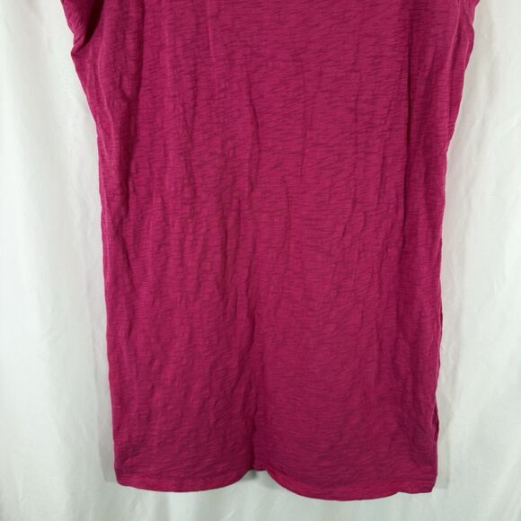 J. Crew Dress Women's Large Pink Short Sleeve Crew Neck Knee Length Short Sleeve - Picture 3 of 10